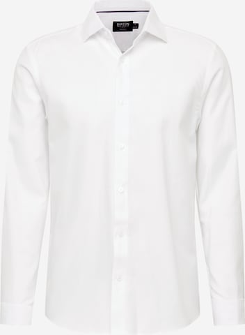 BURTON MENSWEAR LONDON Regular fit Риза в бяло: отпред