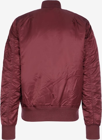 ALPHA INDUSTRIES Prehodna jakna 'MA-1 VF 59' | rdeča barva