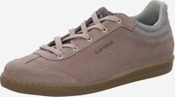LOWA Lace-Up Shoes in Purple