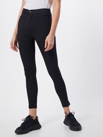 Global Funk Skinny Jeans 'One C, Spo201' in Zwart: voorkant