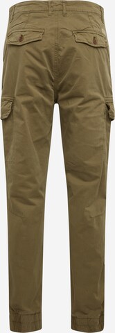 BLEND Tapered Cargohose in Grün