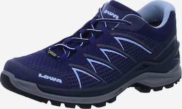 LOWA Flats in Blue: front