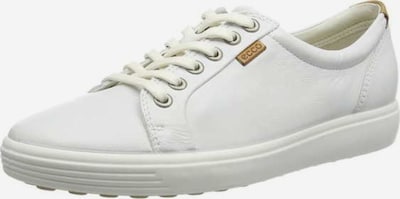 ECCO Låg sneaker 'Soft 7' i vit, Produktvy