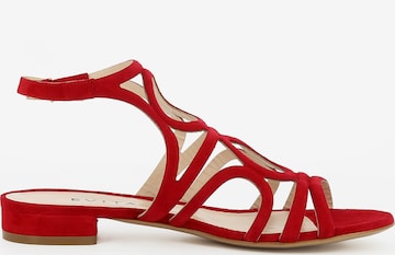 EVITA Sandalen met riem in Rood