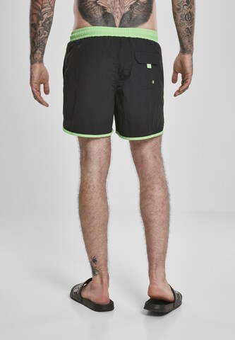 Urban Classics Badeshorts in Schwarz