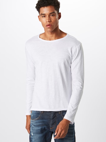 Key Largo Regular fit Shirt 'Mls Cheese' in Wit: voorkant