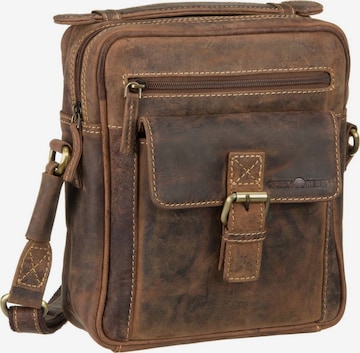 GREENBURRY Crossbody Bag in Brown: front