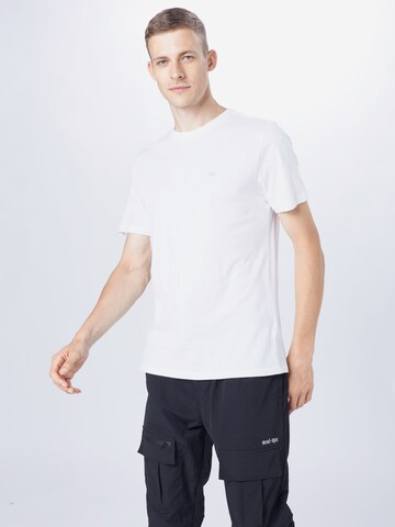 GAP - Ajuste regular Camiseta en blanco: frente