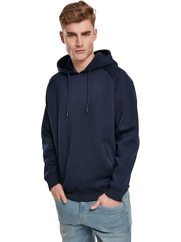 Urban Classics Sweatshirt in Blue: front