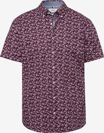 BRAX Regular fit Button Up Shirt 'Dan' in Blue: front