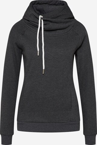 Urban Classics Sweatshirt in Grey: front