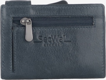 Portamonete di SecWal in blu