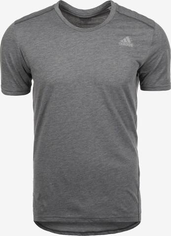 ADIDAS PERFORMANCE Functioneel shirt 'Response Soft' in Grijs: voorkant