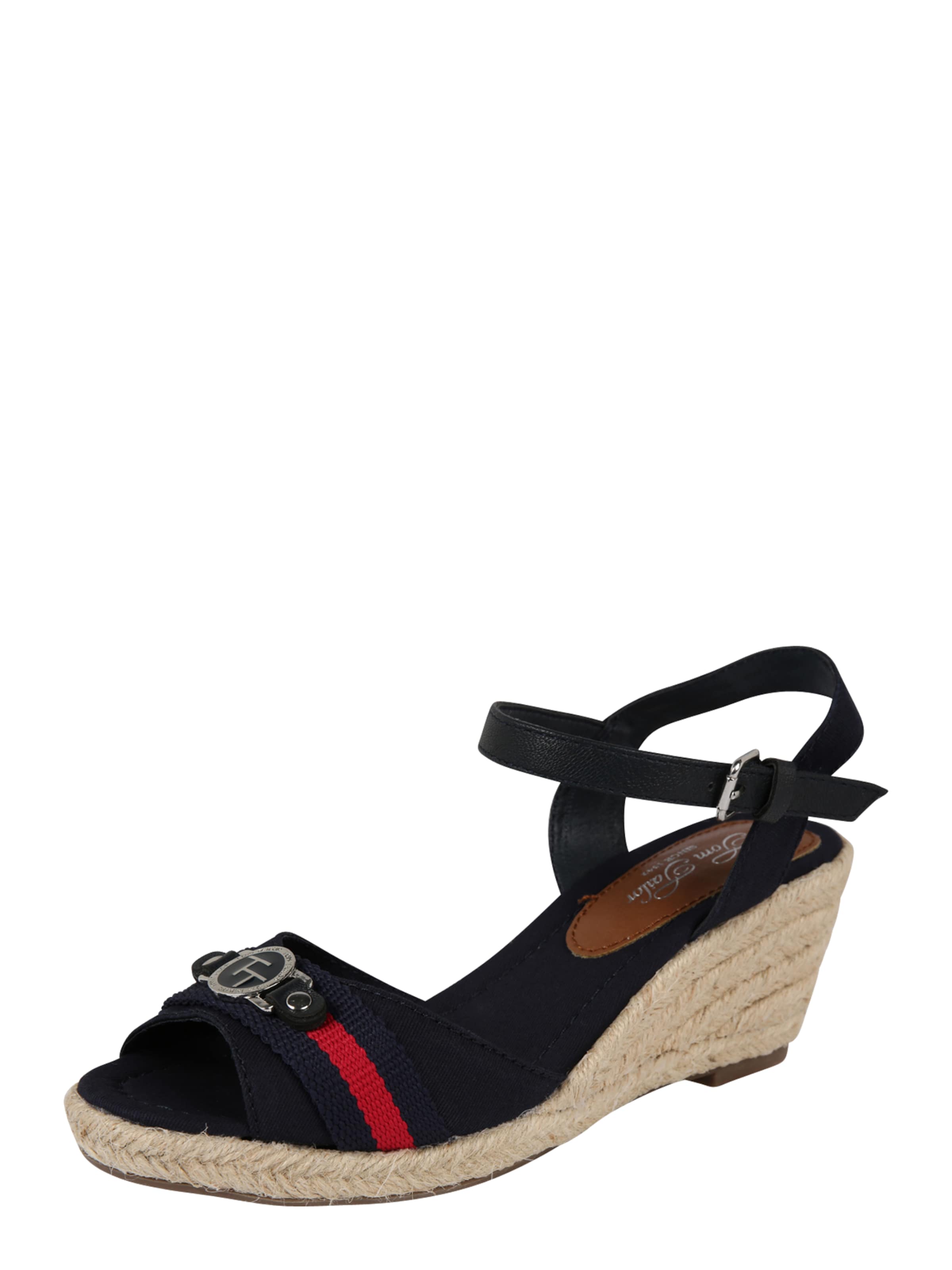 TOM TAILOR - Keilsandale in beige