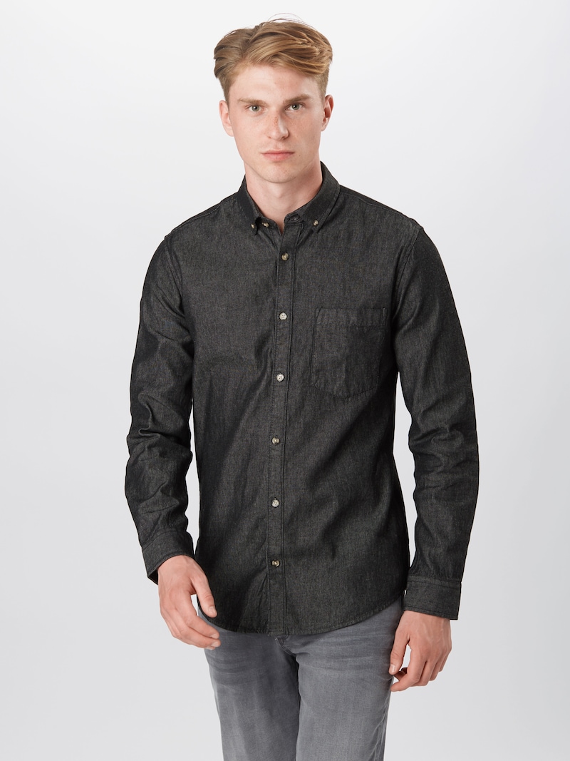 Button-up Shirts Only & Sons Casual shirts Black