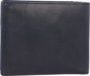 Braun Büffel Wallet in Blue