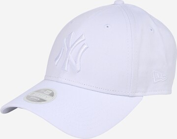 Casquette '9forty League Essential Yankees' NEW ERA en blanc : devant