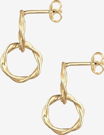 ELLI Ohrringe 'Geo, Organic' in Gold