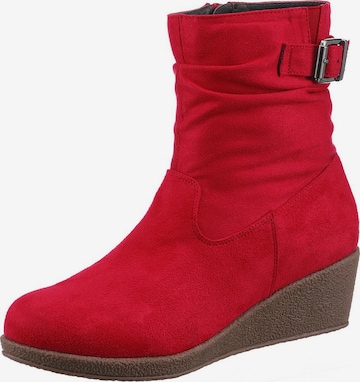 CITY WALK Stiefelette in Rot: front