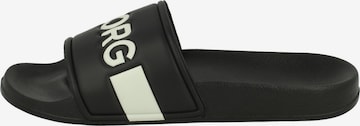 BJÖRN BORG Mules 'Harper II' in Black: front