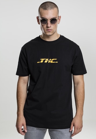 Mister Tee Shirt 'THC' in Zwart