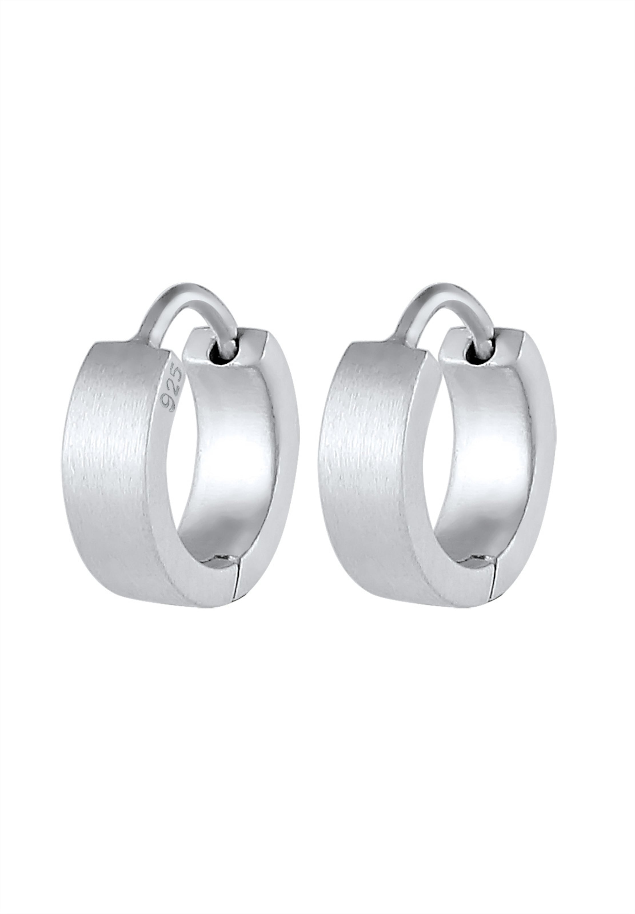 KUZZOI Σκουλαρίκι σε ασημί: μπροστά