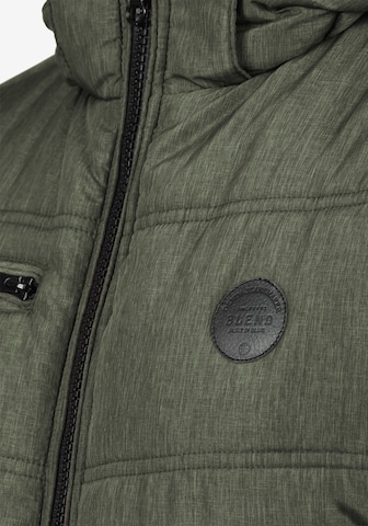 BLEND Winter Jacket 'Boris' in Green