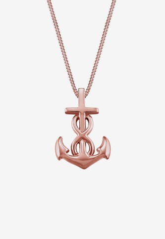ELLI Necklace 'Anker, Infinity, Kreuz' in Gold