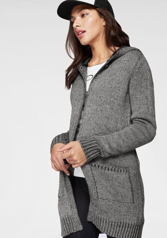 KangaROOS Knit Cardigan in Grey: front