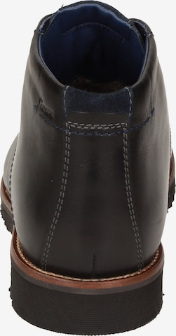 SIOUX Lace-Up Boots 'Enrik-LF' in Black
