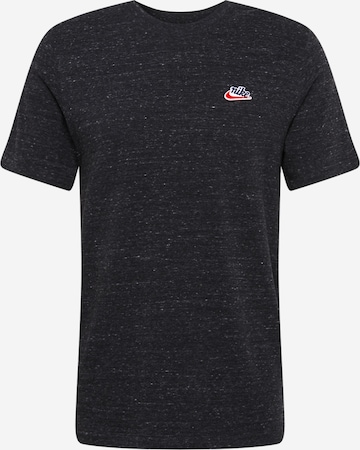 Nike Sportswear T-Shirt in Schwarz: predná strana