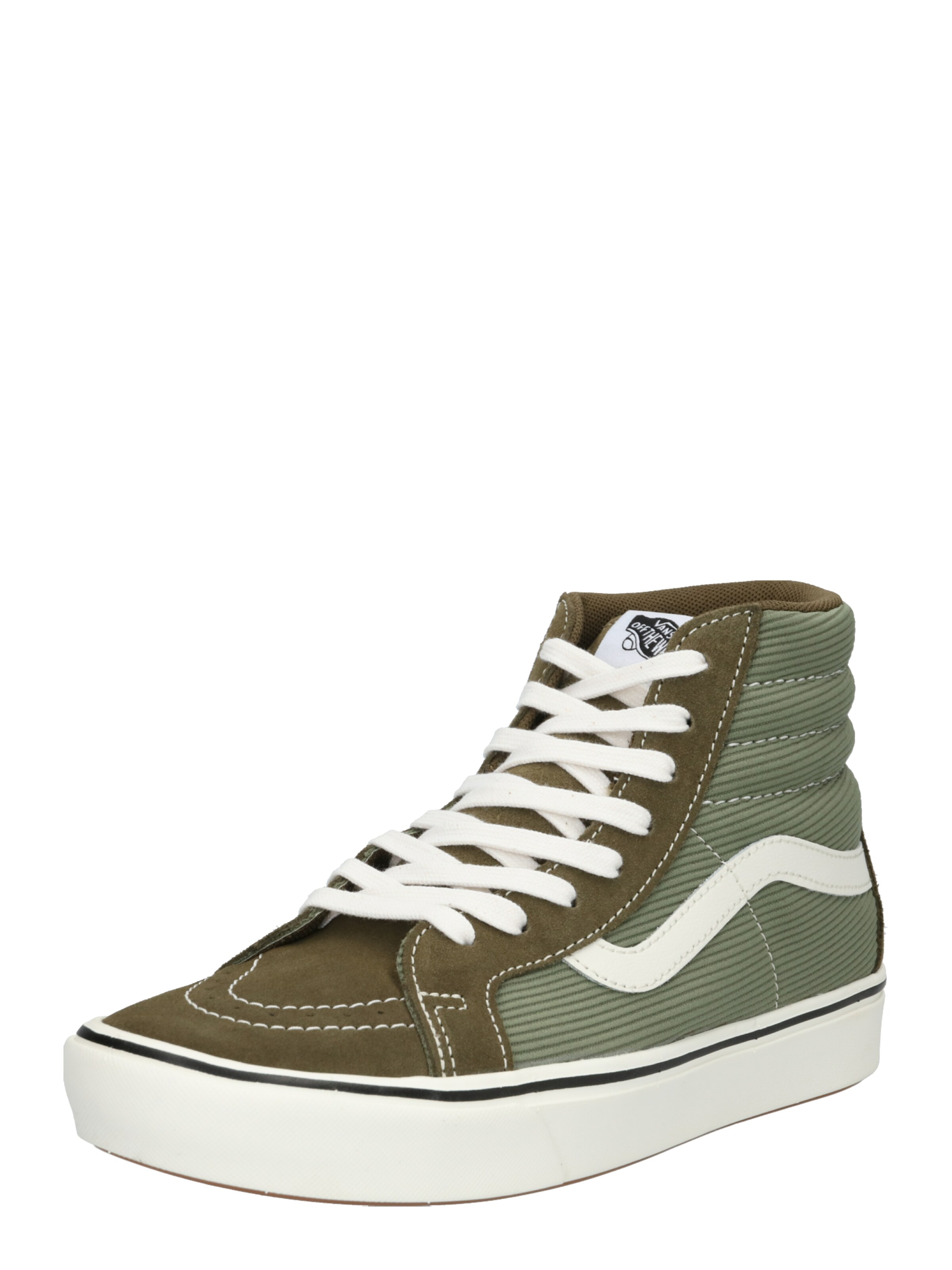 VANS - Sneakers hoog 'UA ComfyCush SK8-Hi' in de kleur Olijfgroen