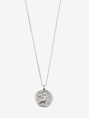 Pilgrim Necklace 'Virgo Zodiac Sign' in Silver