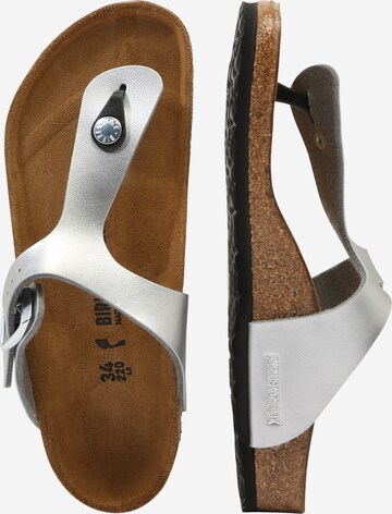 BIRKENSTOCK - Sapato de praia/banho em prata