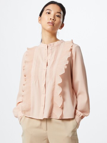 VERO MODA Blouse 'VMKadia' in Roze: voorkant