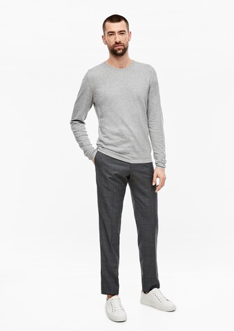 s.Oliver BLACK LABEL Pullover in Grau: predná strana