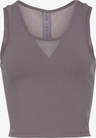 LASCANA ACTIVE Sport top - szürke: elől