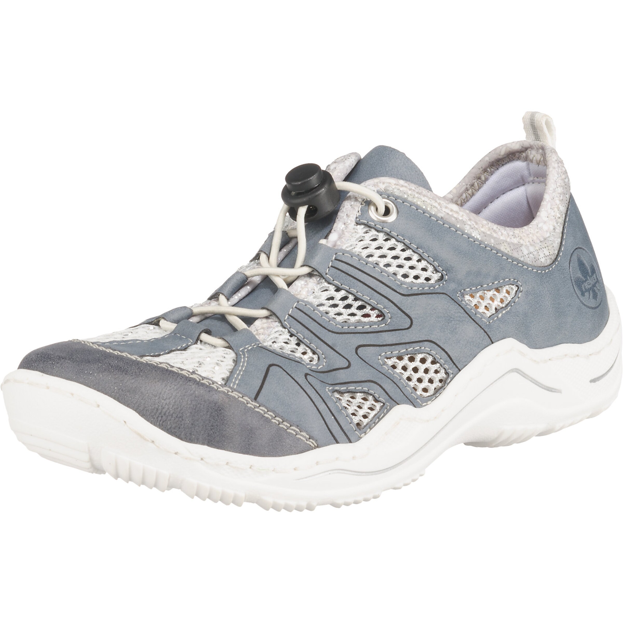 RIEKER - Sneakers laag in de kleur Smoky blue