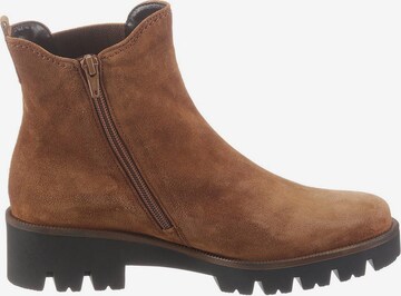 GABOR Chelsea Boots 'Davos' in Braun