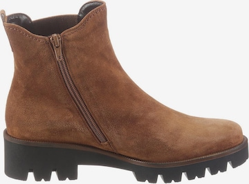 GABOR Chelsea Boots 'Davos' in Brown