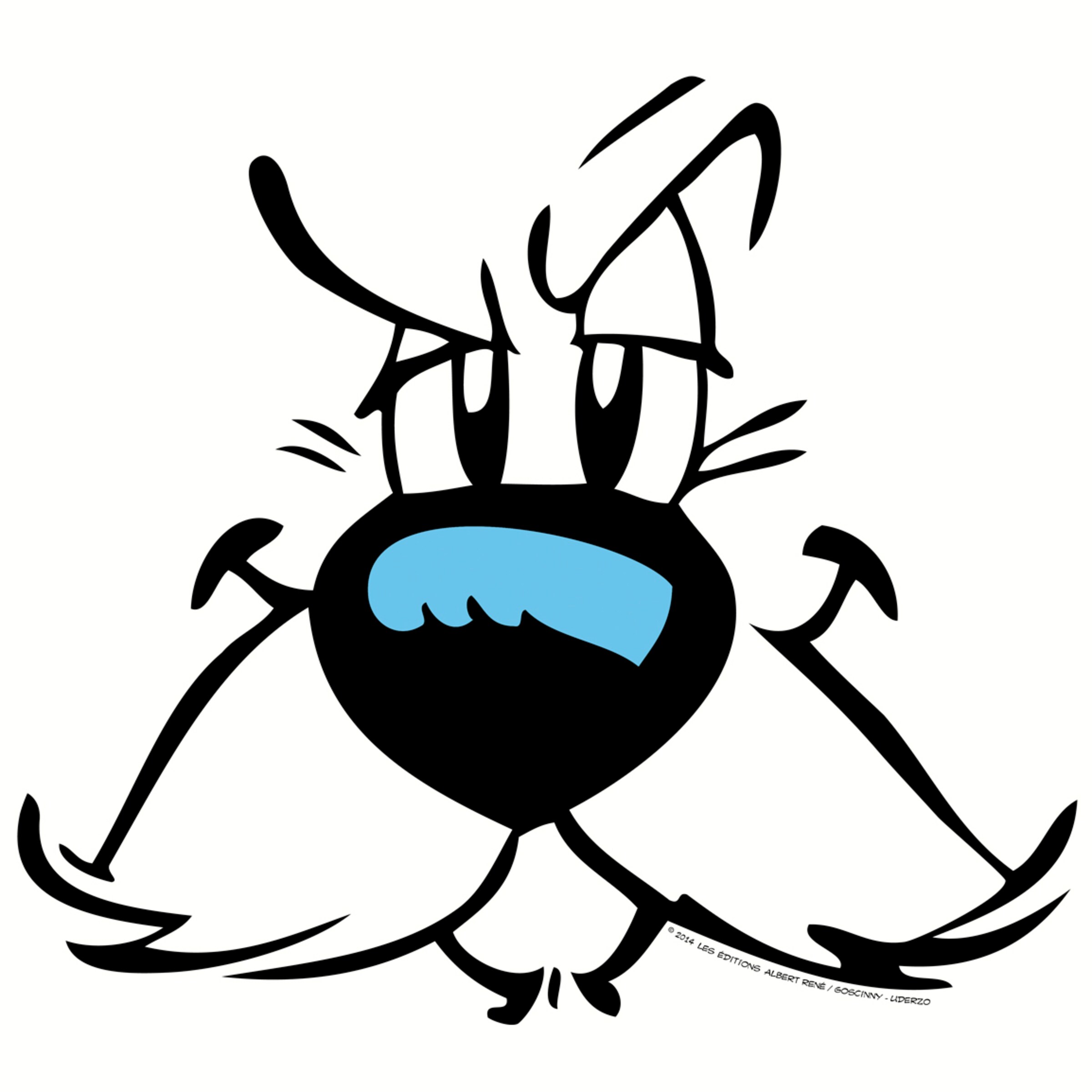 LOGOSHIRT T-Shirt "Idefix" in Weiß