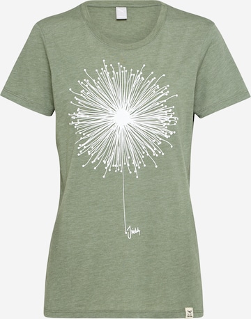 T-shirt 'Blowball' Iriedaily en vert : devant