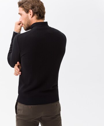 BRAX Knit Cardigan 'John' in Black