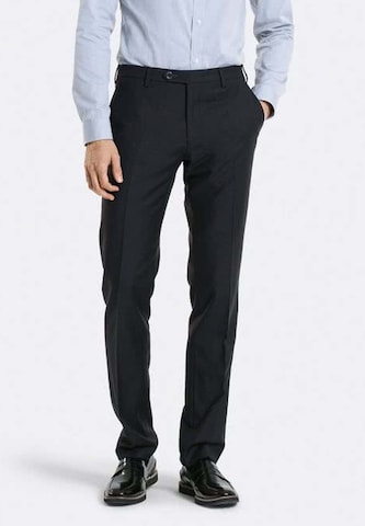 Coupe slim Pantalon chino MMXGERMANY en gris : devant