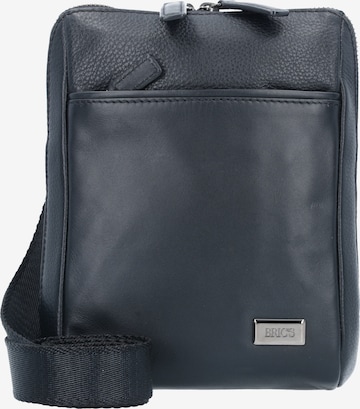 Bric's Crossbody Bag in Blue: front