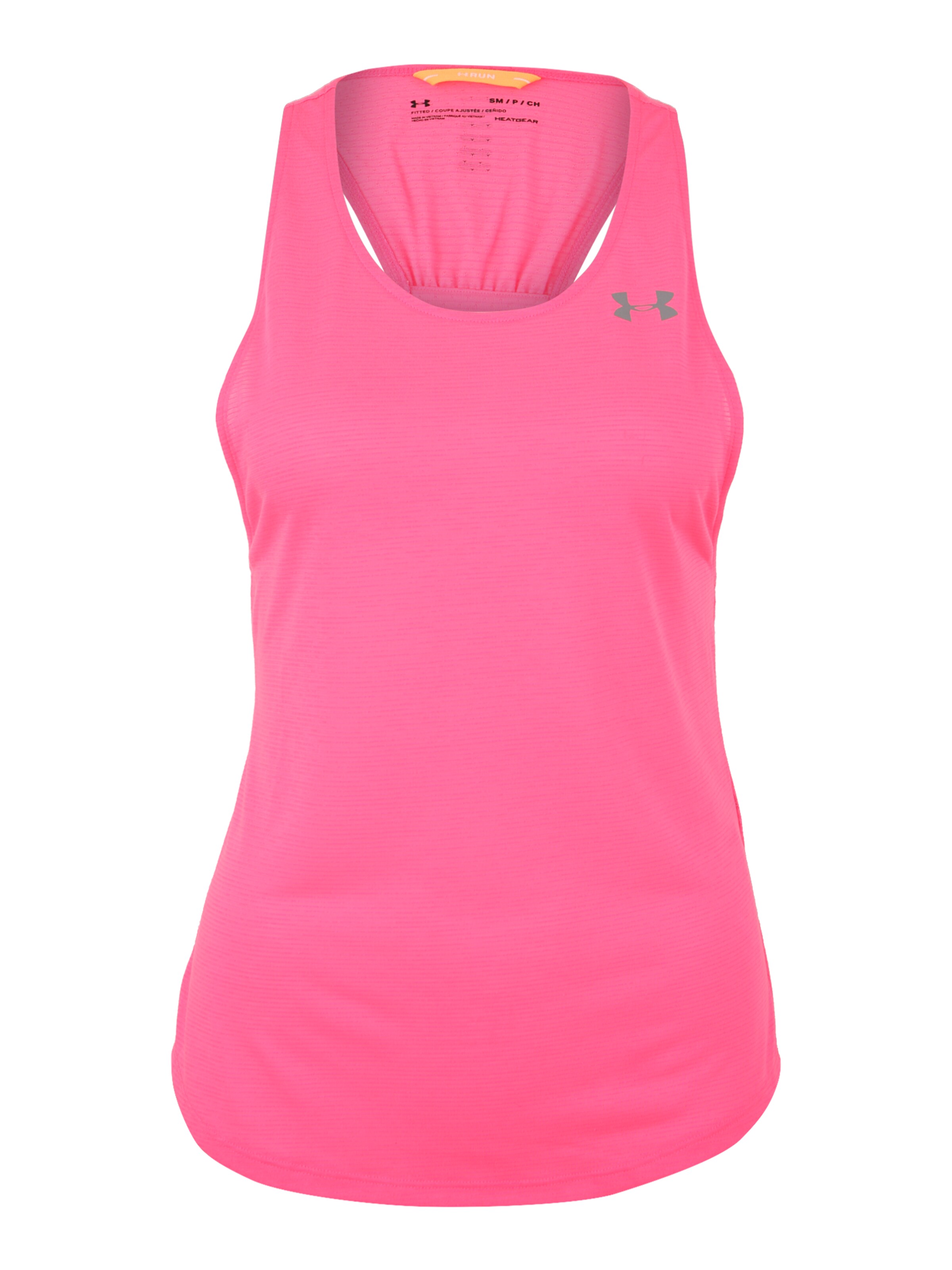 UNDER ARMOUR - Sporttop 'UA Streaker 2.0' in de kleur Grijs