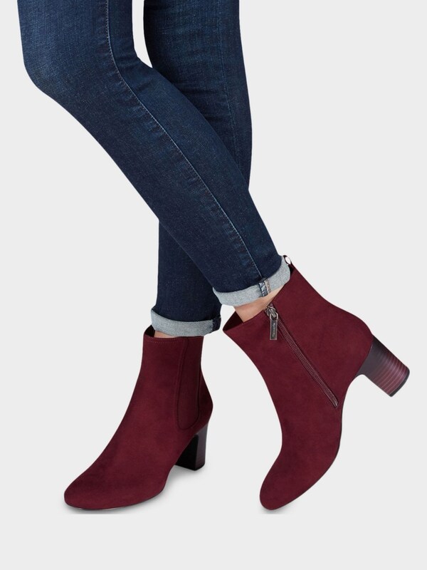 kirschrote stiefeletten absatz kirschrote stiefeletten absatz