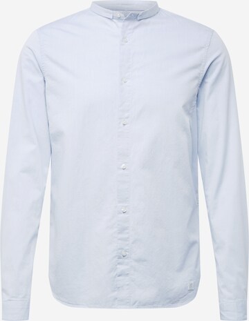 NOWADAYS Slim fit Button Up Shirt in Blue: front