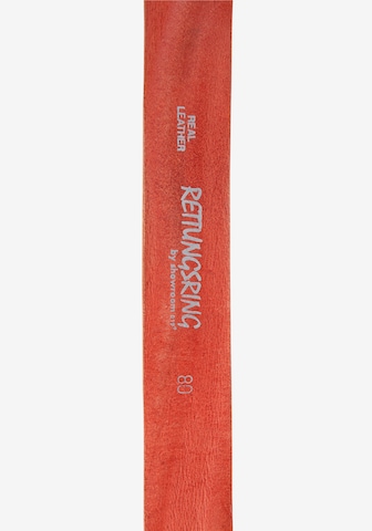 RETTUNGSRING by showroom 019° Belt in Red