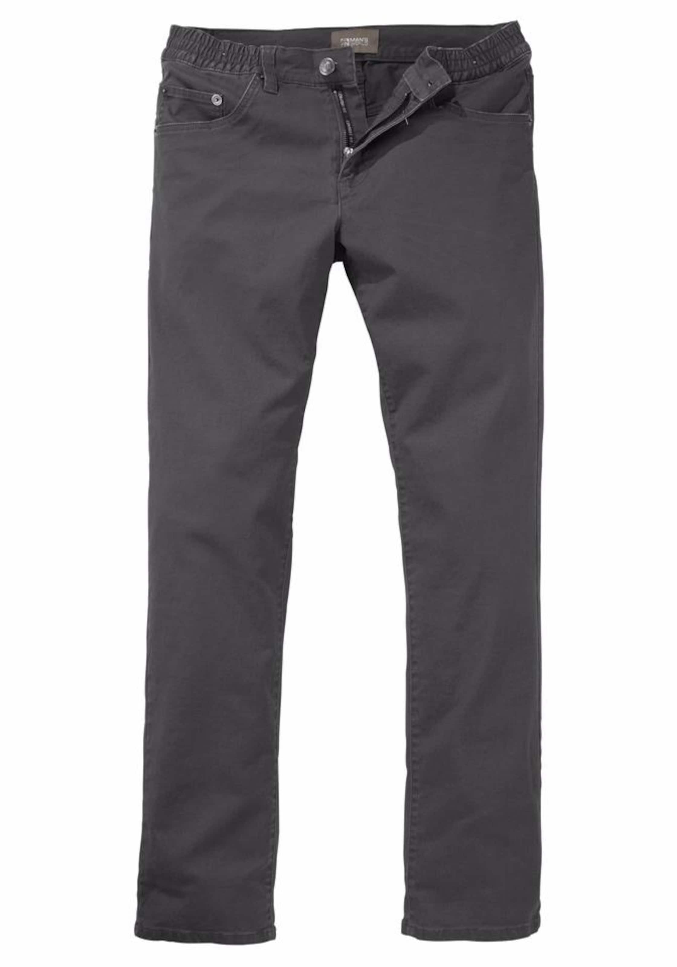 Man's World Regular Pants in Grey: front
